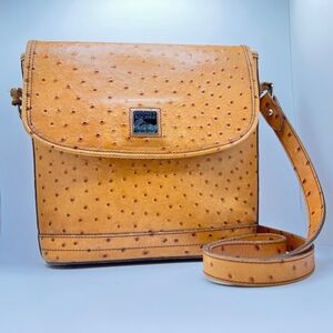 Vintage Dooney & Bourke Embossed Ostrich
